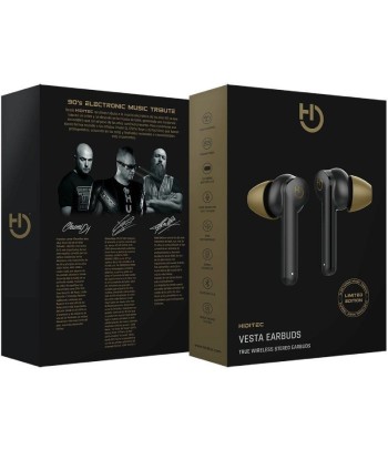 Auriculares Bluetooth Hiditec Vesta 90's Limited Edition con estuche de carga